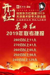 天津画室东方红美术培训学校取得天津美术联考好成绩